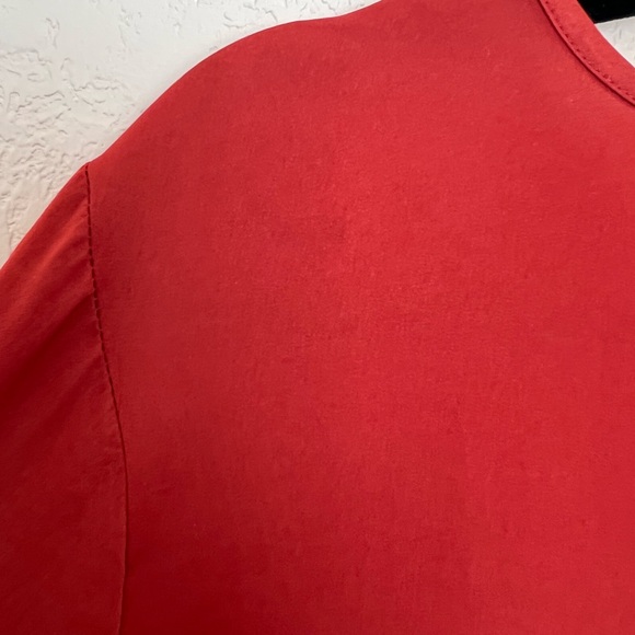 Tommy Hilfiger Rust Blouse - Picture 6 of 7